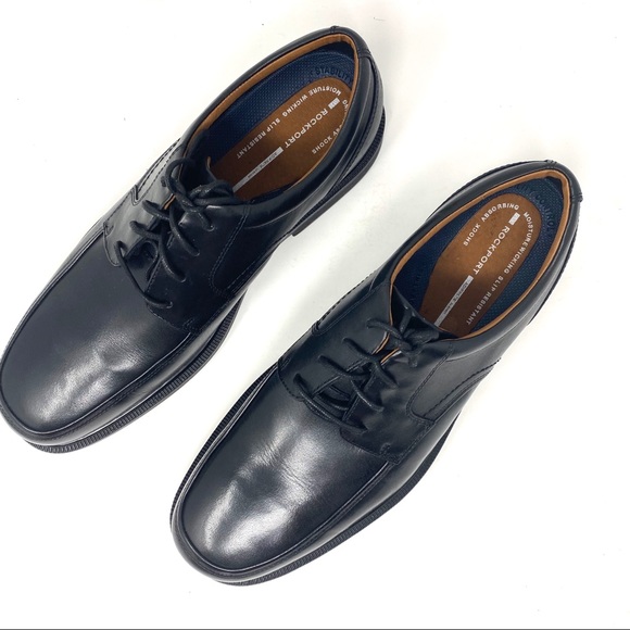 Rockport Shoes Rockport Casual Black Leather Slip Resistant Poshmark